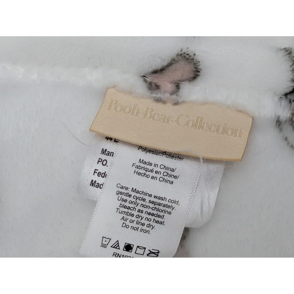 Pooh Bear Collection Baby Blanket White Hearts Winnie the Pooh Eeyore Piglet Owl